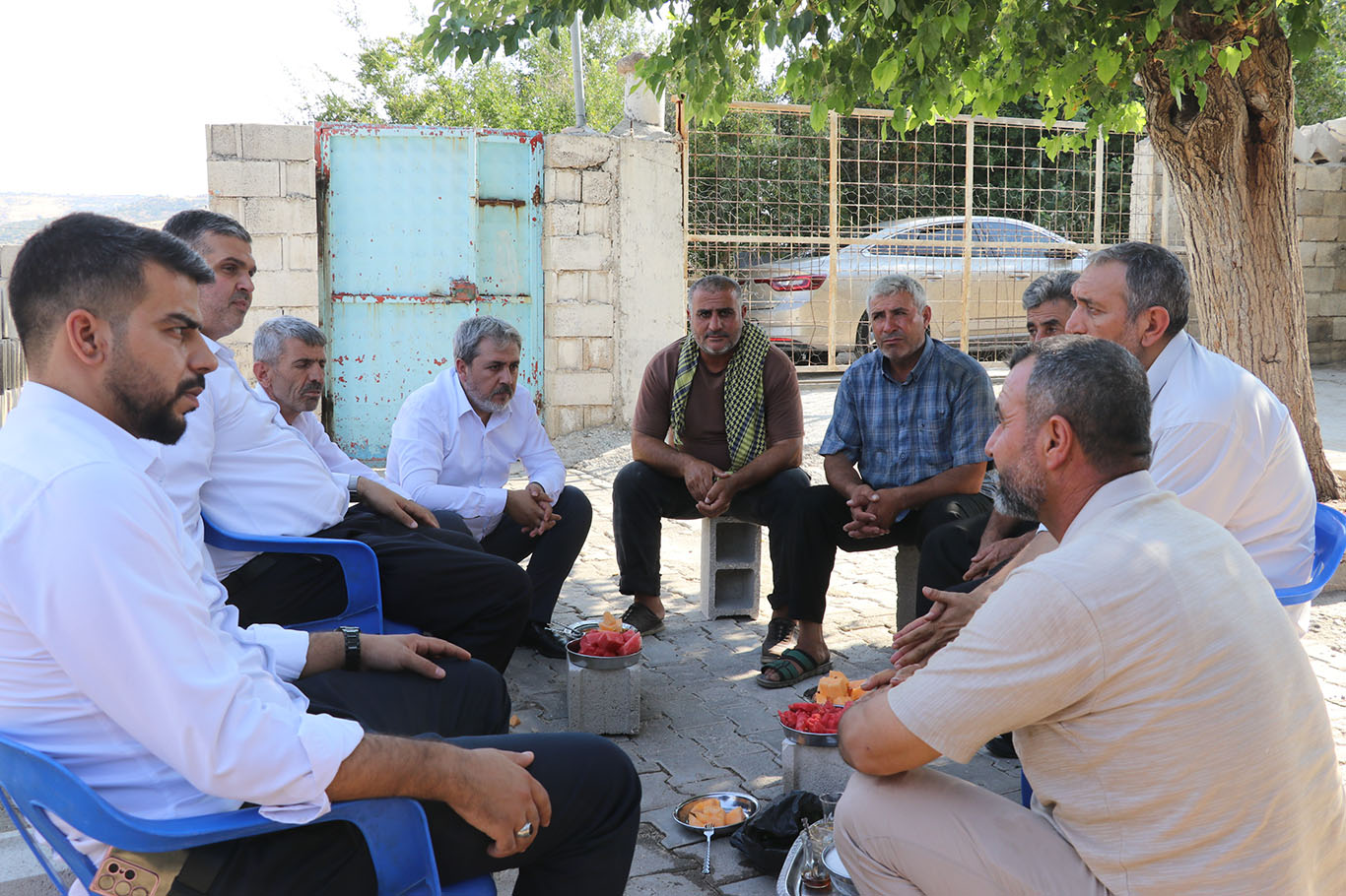 Gaziantep HÜDA PAR heyetinden esnaf ve köylü ziyareti