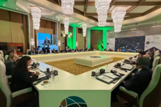 Bakan Bolat, Şam Dünya Ekonomi Forumu'na katıldı