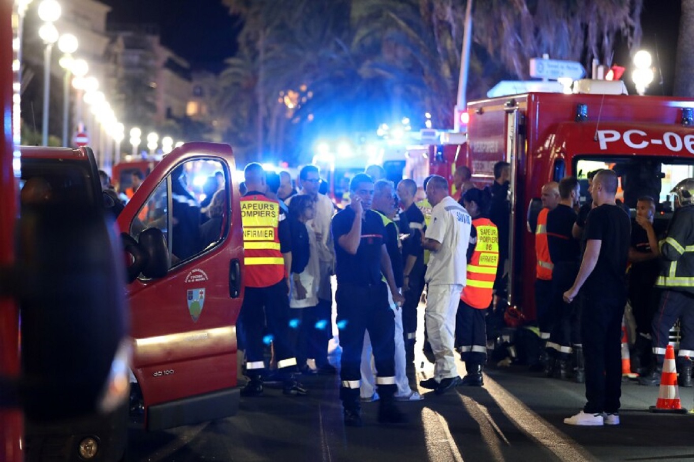 Two killed, nine injured after car plows into pedestrians in northwestern France