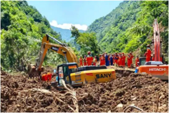 China landslide leaves 3 dead, 558 missing in Tibet border region