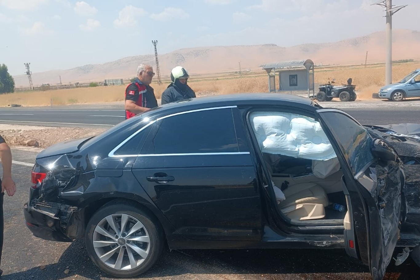 Mardin’de otomobil ile hafif ticari araç çarpıştı: 5 yaralı