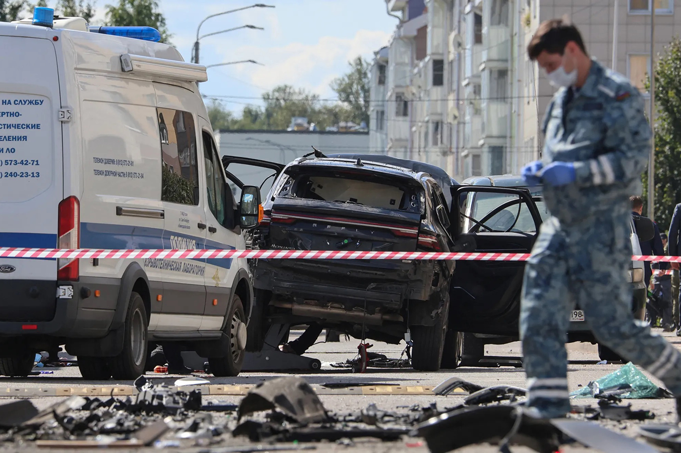 Rusya'da bir araçta patlama: Hava Kuvvetleri mensubu yarbay hayatını kaybetti