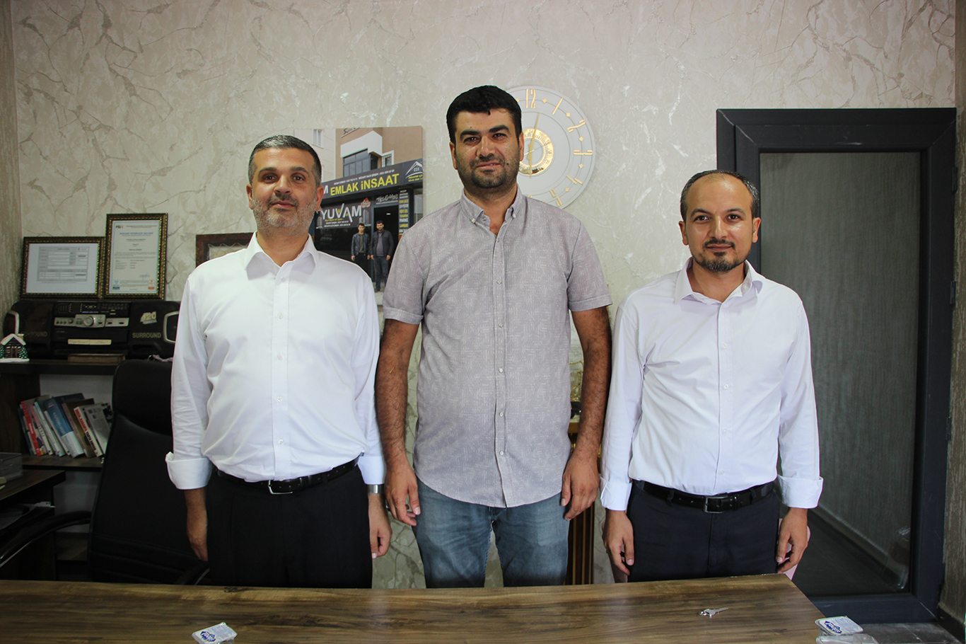 HÜDA PAR Gaziantep İl Başkanı Kaya Nizip'te çeşitli temaslarda bulundu