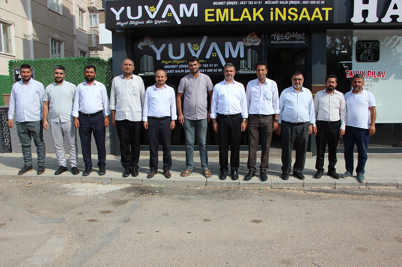 HÜDA PAR Gaziantep İl Başkanı Kaya Nizip'te çeşitli temaslarda bulundu