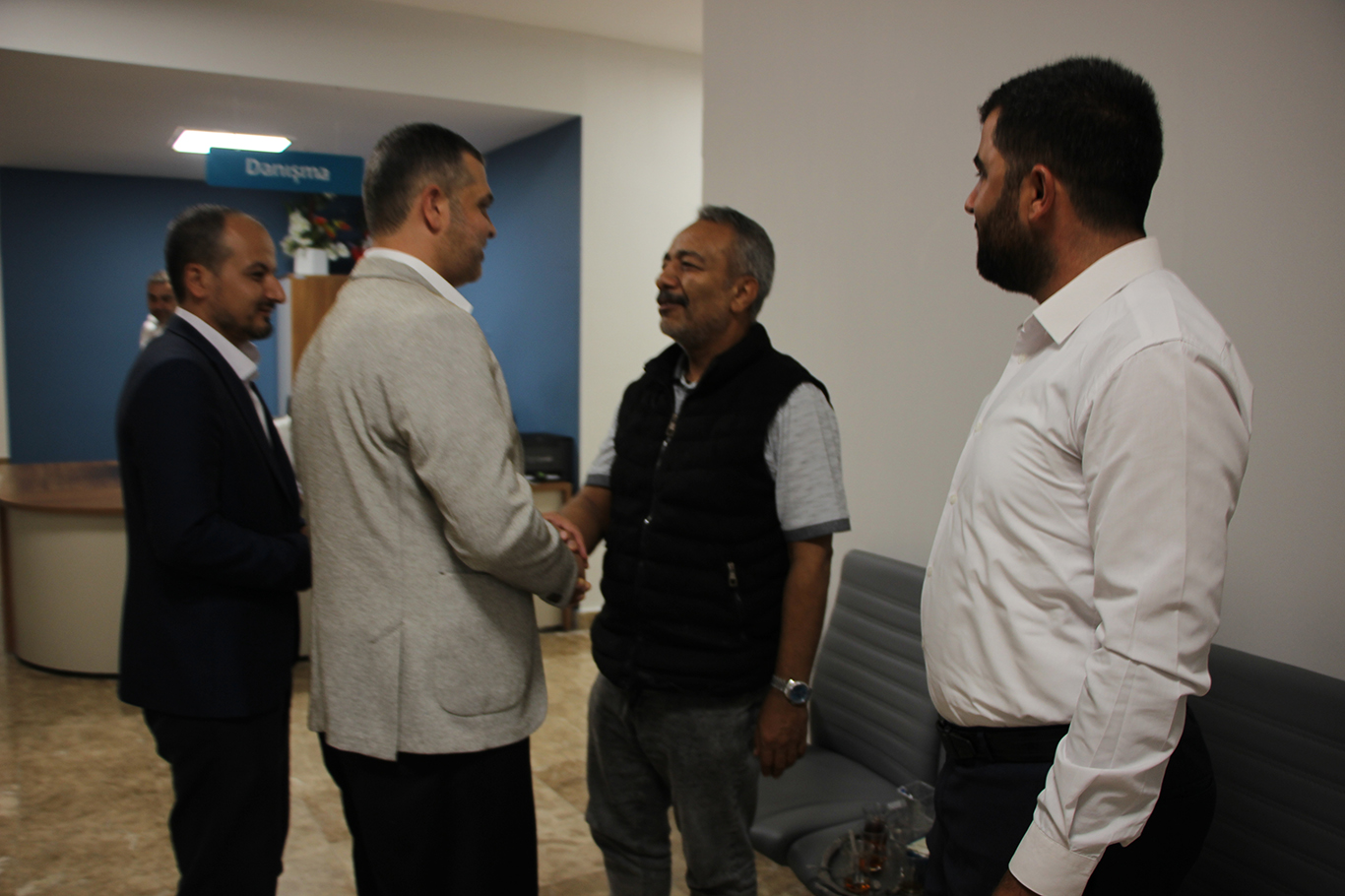 HÜDA PAR Gaziantep İl Başkanı Kaya Nizip'te çeşitli temaslarda bulundu