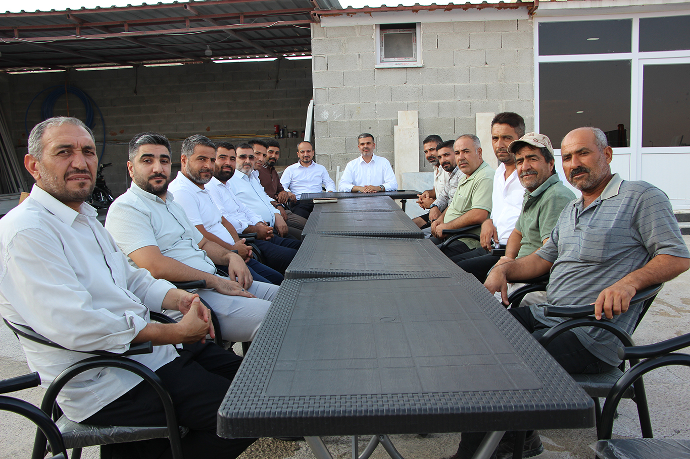 HÜDA PAR Gaziantep İl Başkanı Kaya Nizip'te çeşitli temaslarda bulundu