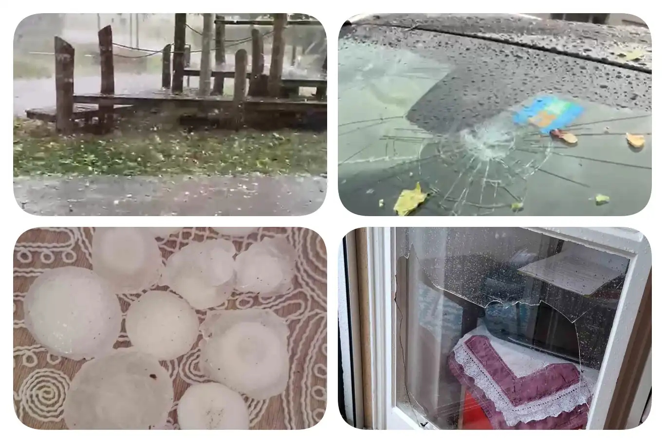 Severe hailstorm hits Switzerland’s Winterthur, damaging windows and vehicles