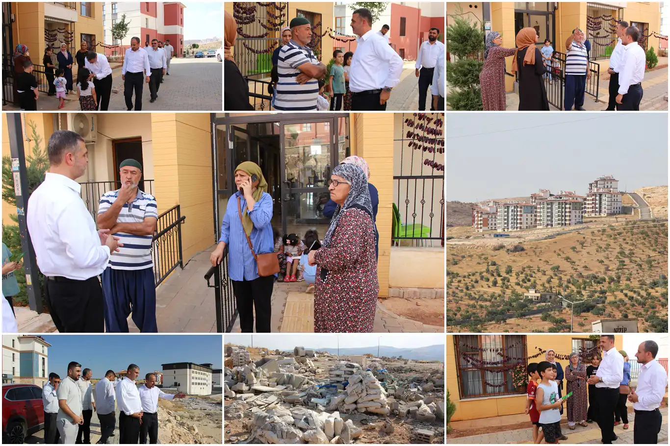 HÜDA PAR Gaziantep İl Başkanı Kaya TOKİ sakinlerinin sorunlarını dinledi