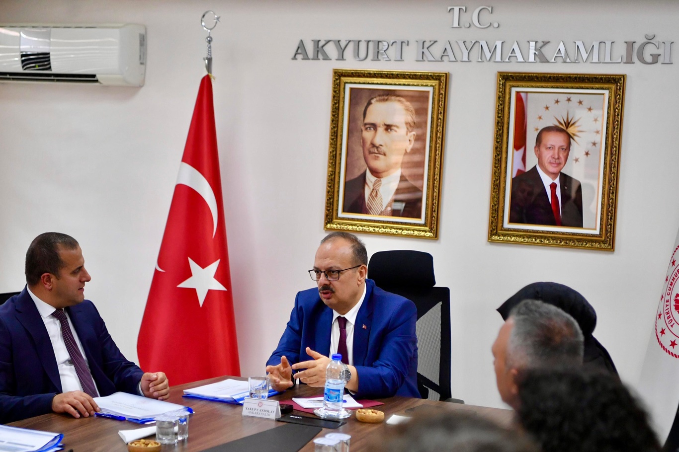 Ankara Valisi Canbolat Akyurt'ta kamu yatırımları ve devam eden projeleri inceledi