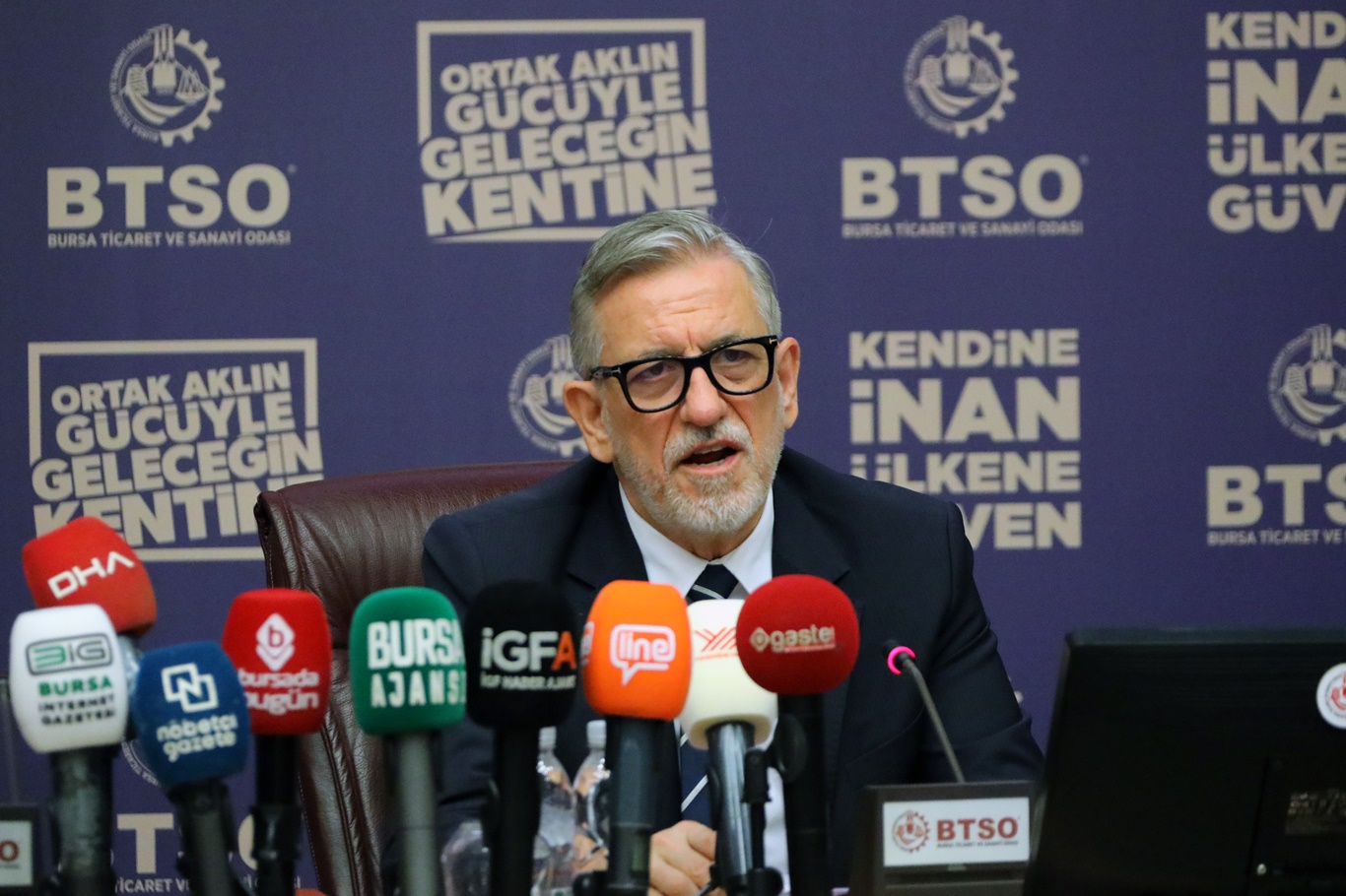 Bursa Ticaret ve Sanayi Odası Başkanı İbrahim Burkay