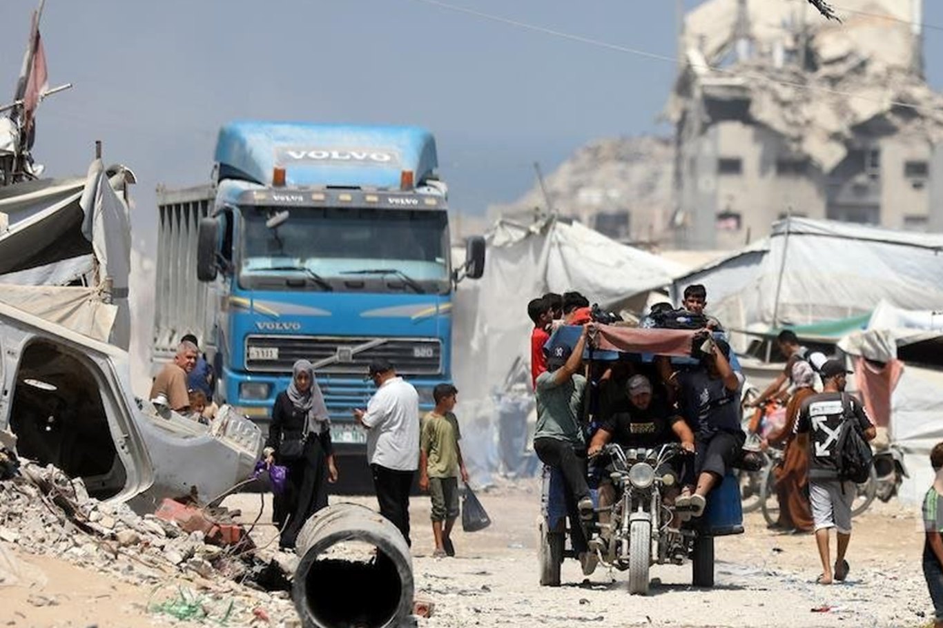 İşgalciler, Gazze ve Han Yunus'u bombaladı: 4 şehit