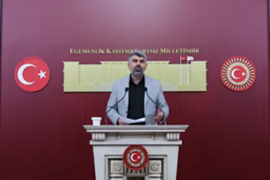 HÜDA PAR Mersin Milletvekili Dinç: Belediye şirket işçilerine kadro verilmeli
