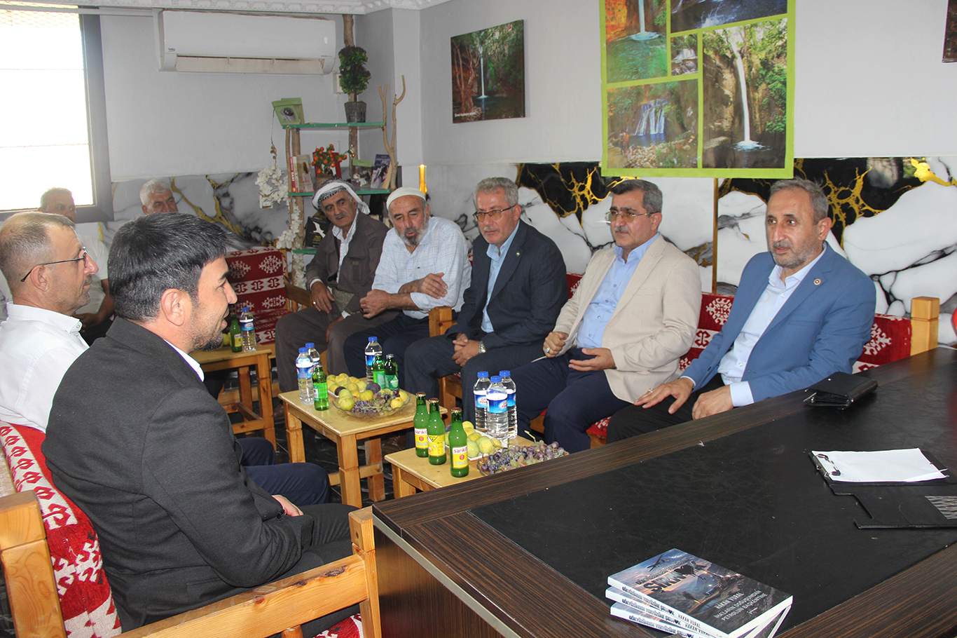 HÜDA PAR MİLLETVEKİLİ DEMİR'DEN  ESNAF VE KÖY ZİYARETİ   