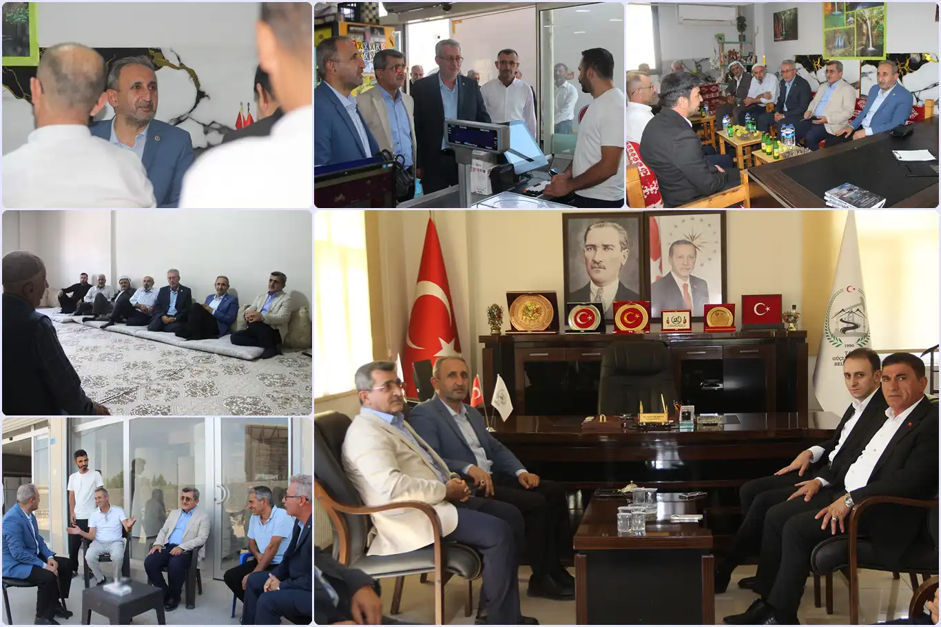 HÜDA PAR Milletvekili Demir,  Şırnak'ta temaslarını sürdürüyor
