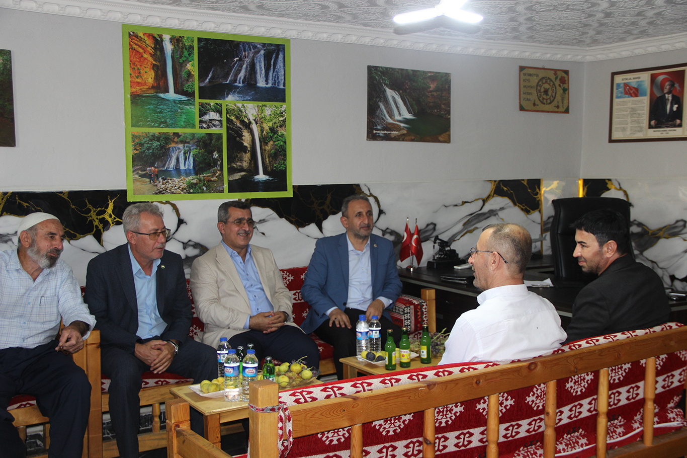 HÜDA PAR MİLLETVEKİLİ DEMİR'DEN  ESNAF VE KÖY ZİYARETİ   