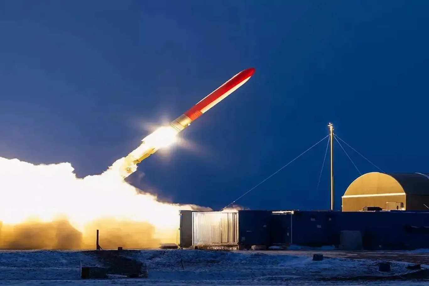 Russia test-launches intercontinental ballistic missile from Plesetsk Cosmodrome