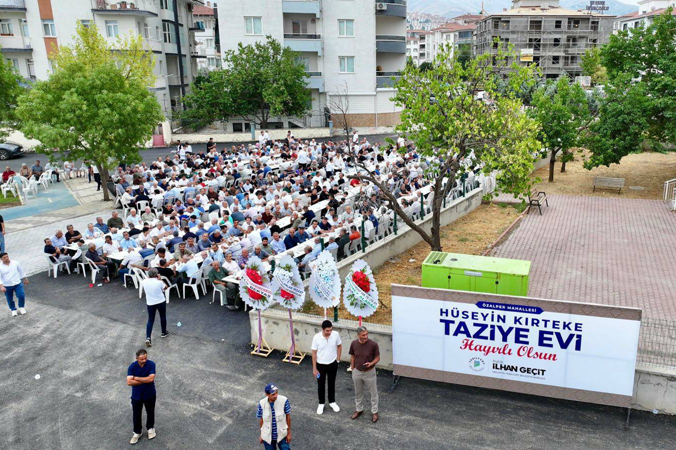 Yeşilyurt'ta Hüseyin Kırteke taziye evi hizmete girdi