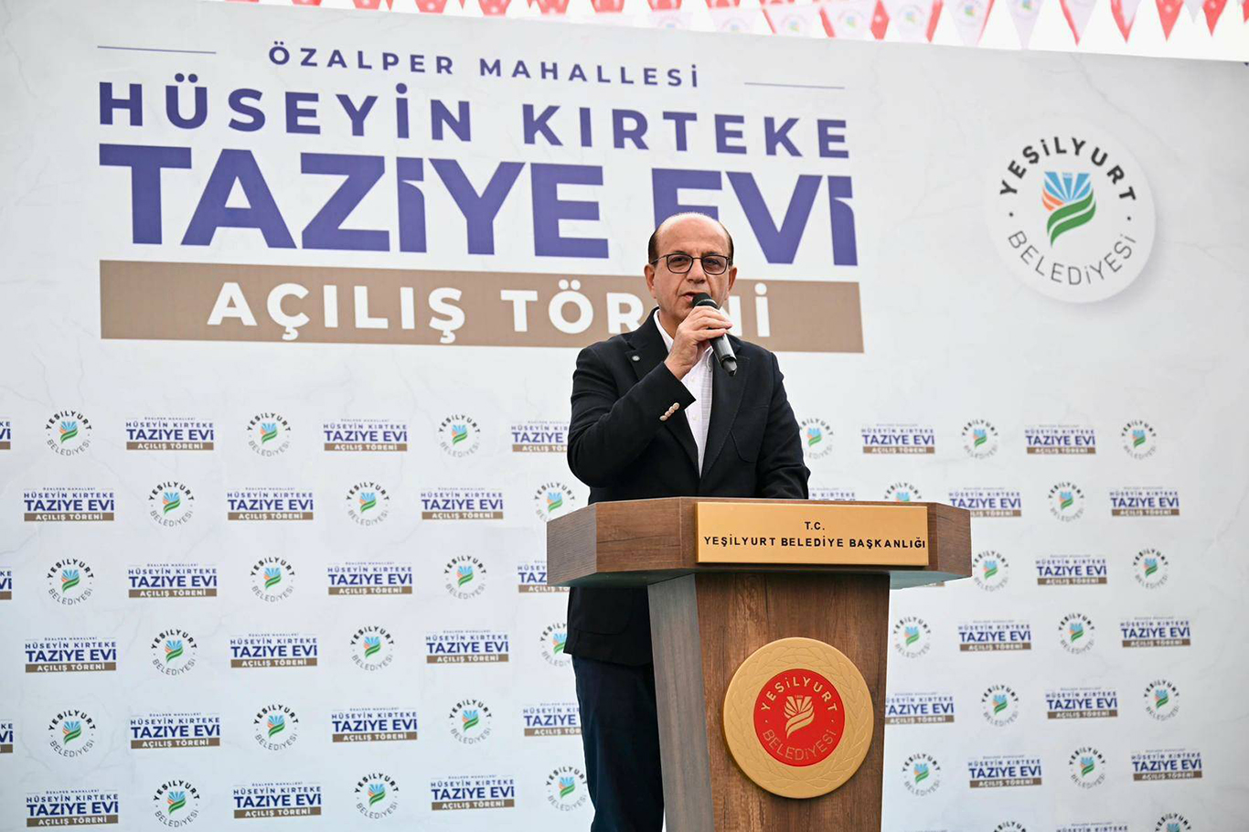 Yeşilyurt'ta Hüseyin Kırteke taziye evi hizmete girdi