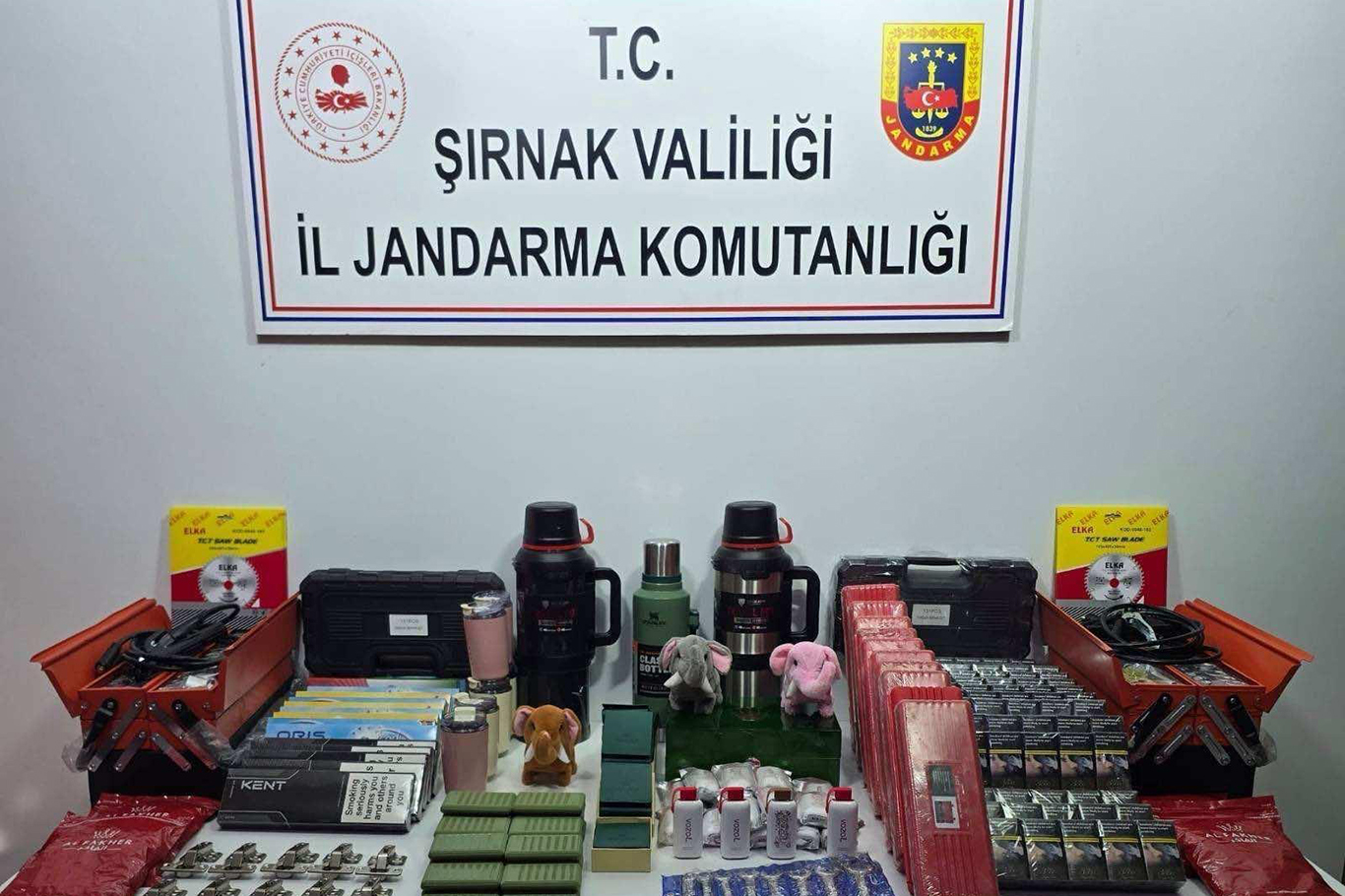 Şırnak'ta 222 şüpheli hakkında işlem yapıldı