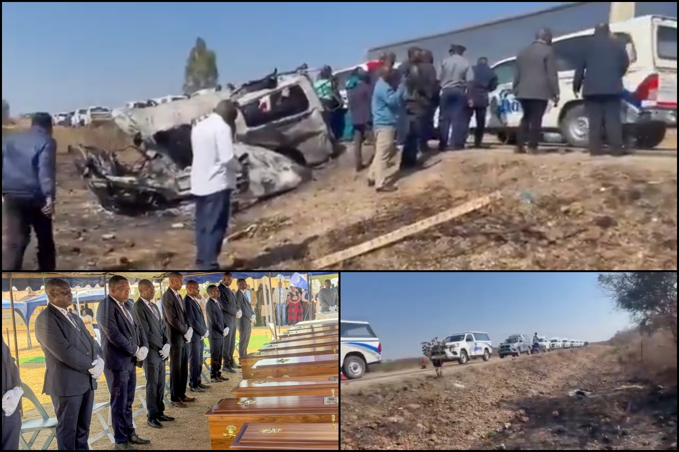 27 dead after church minibus collides with truck in Zimbabwe