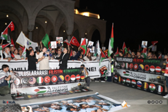 قافلة فلسطين تصل إلى أنقرة وسط دعوات لعدم نسيان غزة ومنع تحول الضفة الغربية إلى غزة جديدة
