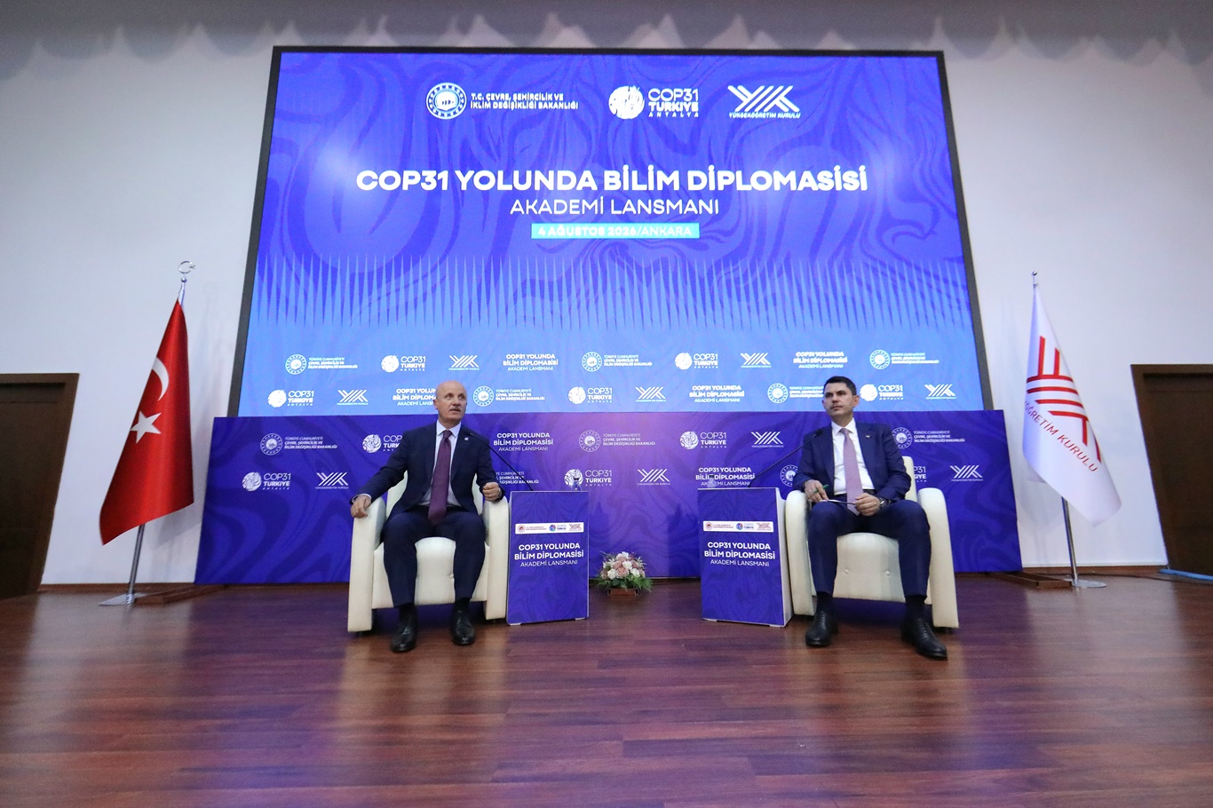 Türkiye’den COP31 için küresel akademi hamlesi
