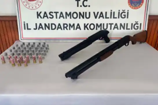 Kastamonu'da jandarmadan silah operasyonu