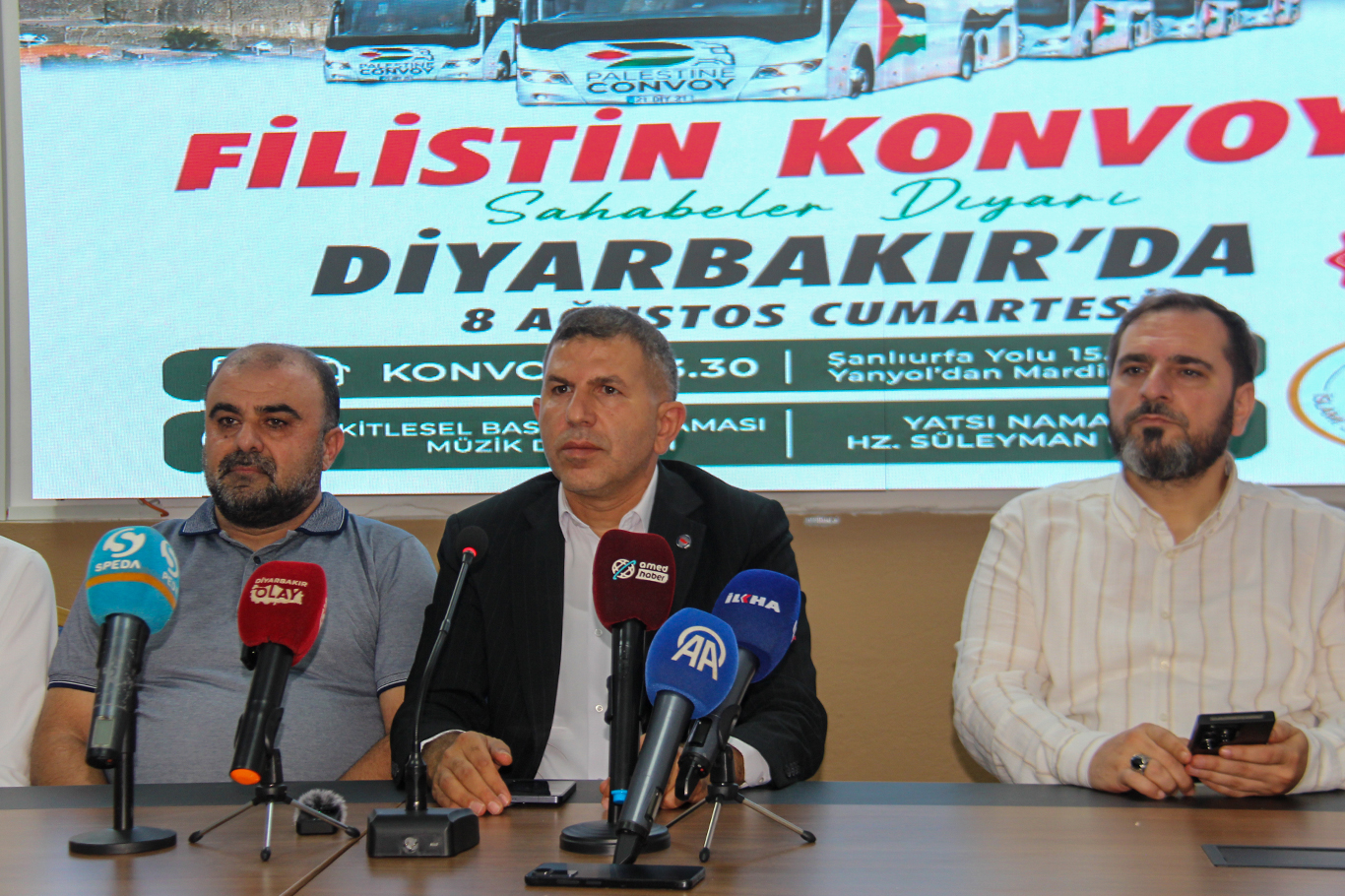 Diyarbakır prepares to welcome Palestine solidarity convoy