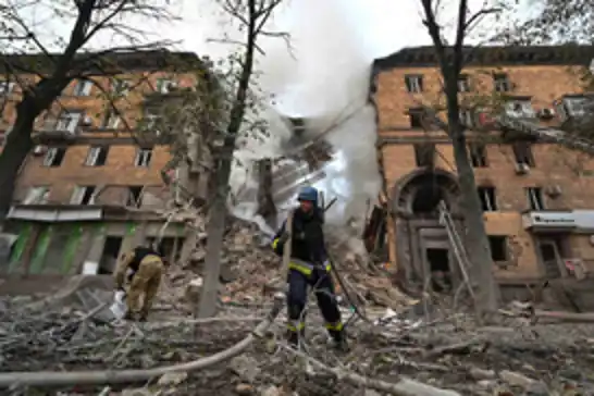 At least 17 killed, dozens injured in Russian missile and drone strikes on Kyiv