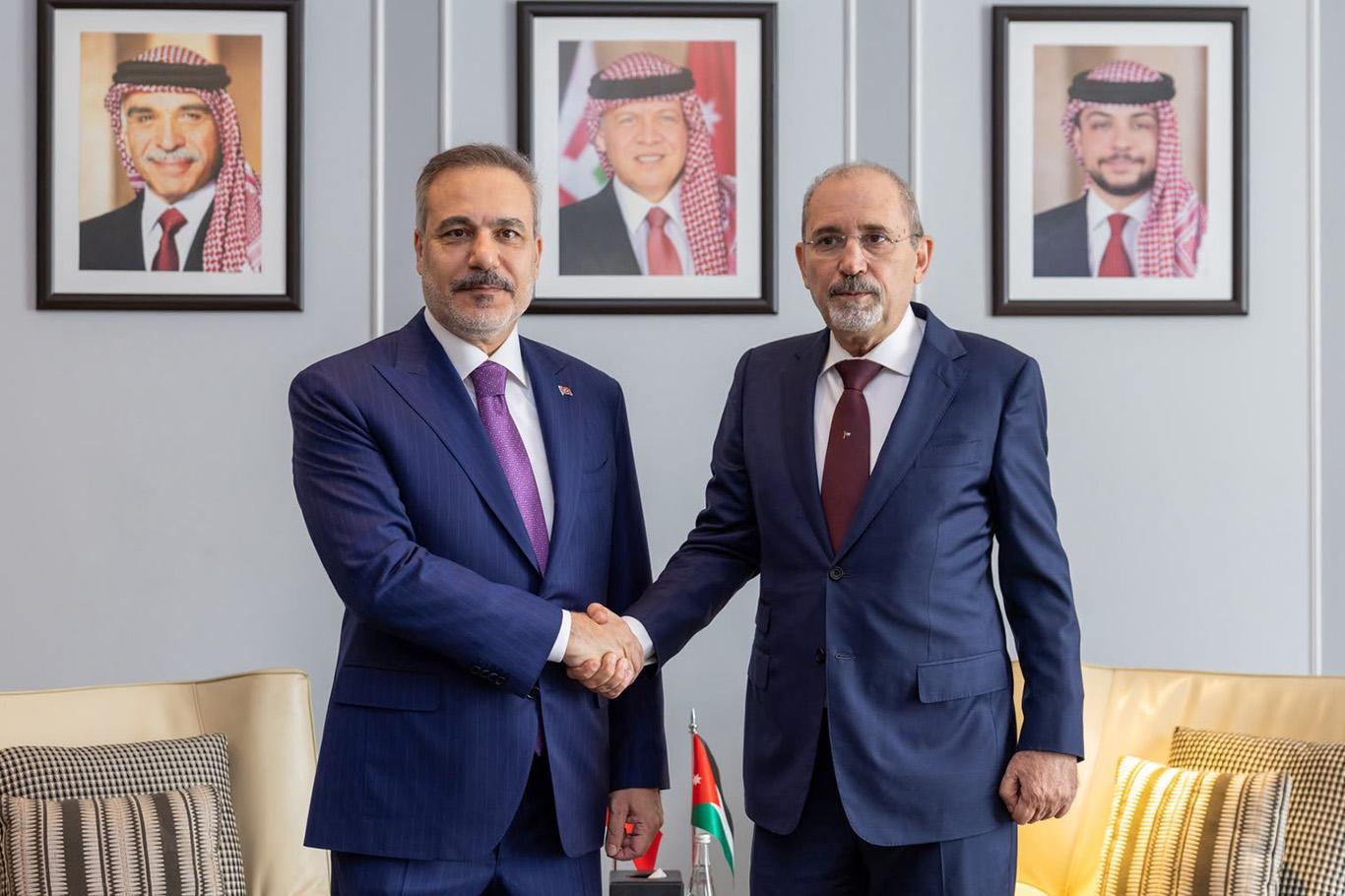 Turkish FM Fidan meets Jordanian counterpart ahead of Jerusalem ministerial talks in Amman