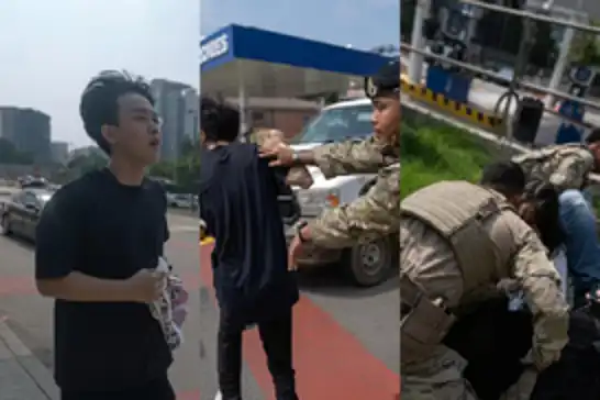 Eight students detained after attempting to enter U.S. air base in South Korea