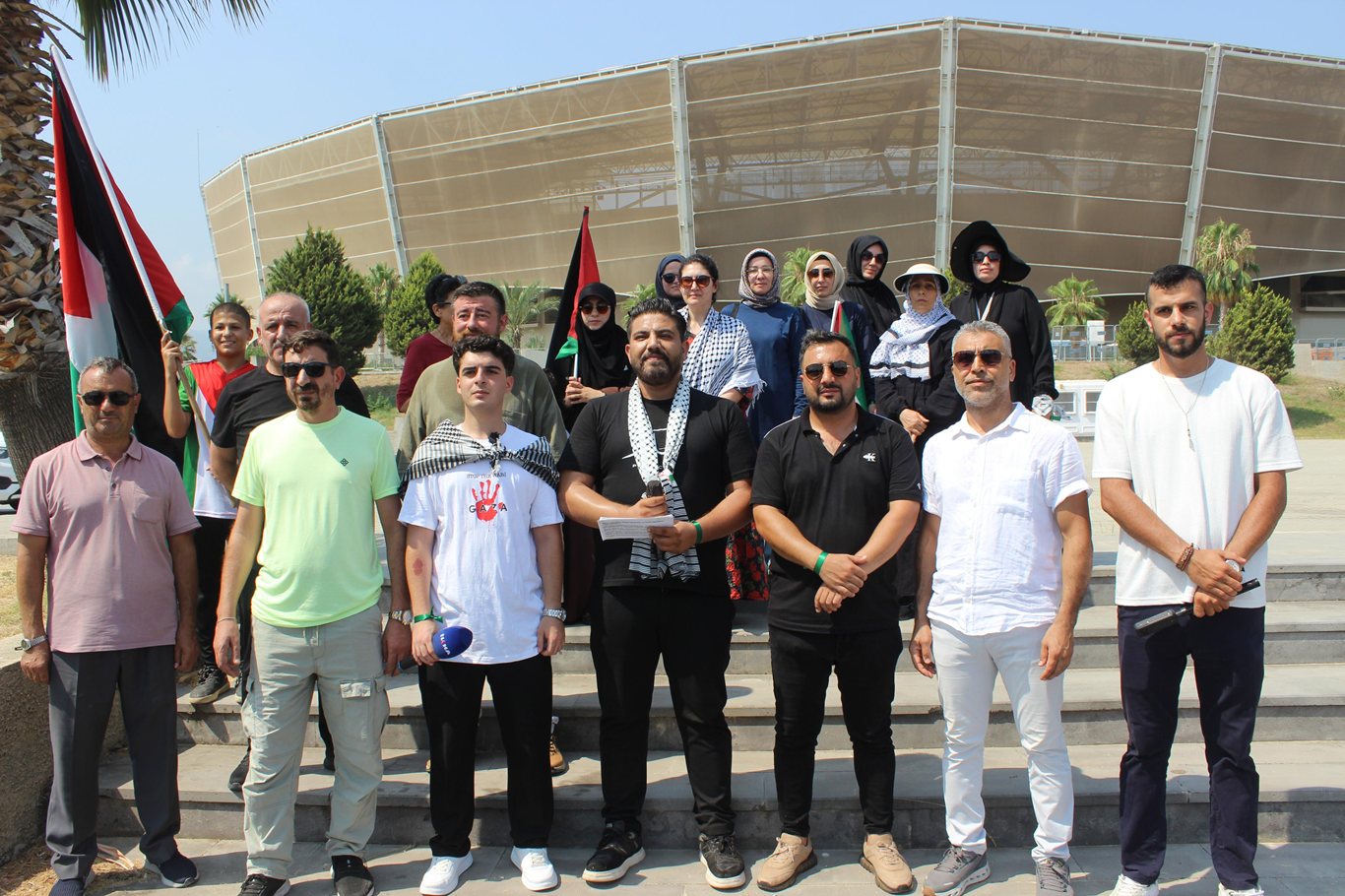 Mersin'den Filistin Konvoyuna destek
