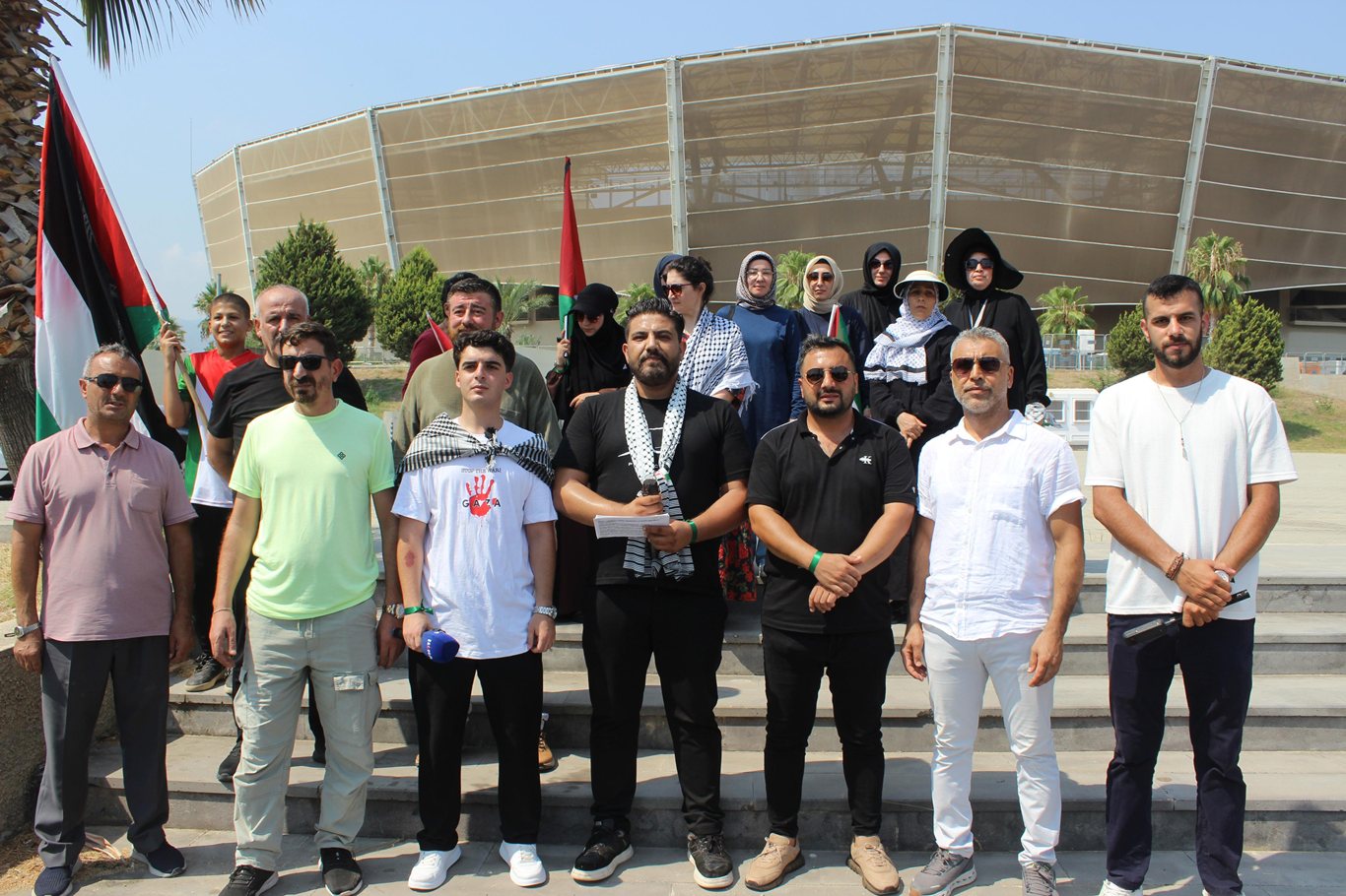 Mersin'den Filistin Konvoyuna destek