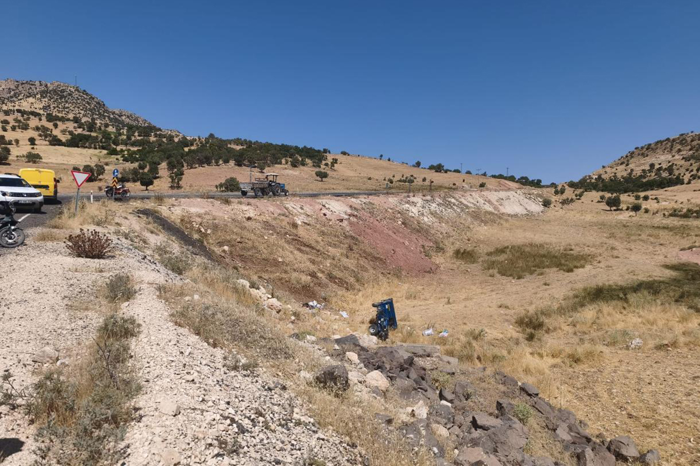 Şırnak’ta patpat şarampole devrildi: 1 ölü, 4 yaralı