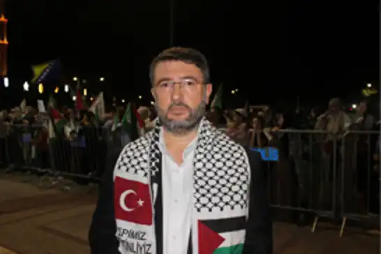 HÜDA PAR Adana İl Başkanı Beyazçiçek: "Gazze'de yaşanan vahşeti unutturmayacağız"