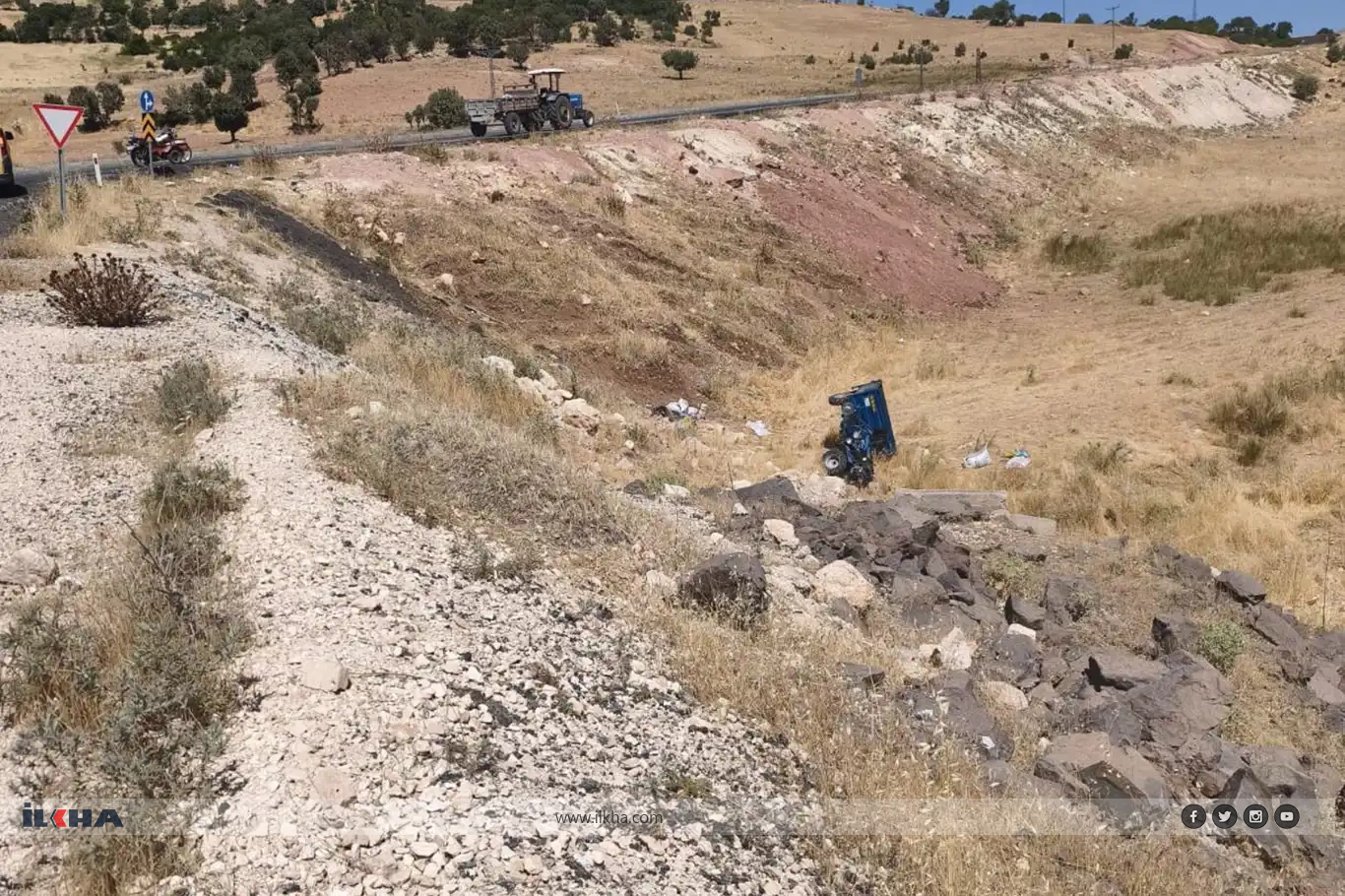 Li Şirnexê teraktoreke biçûk qeza kir: 1 mirî, 4 birîndar