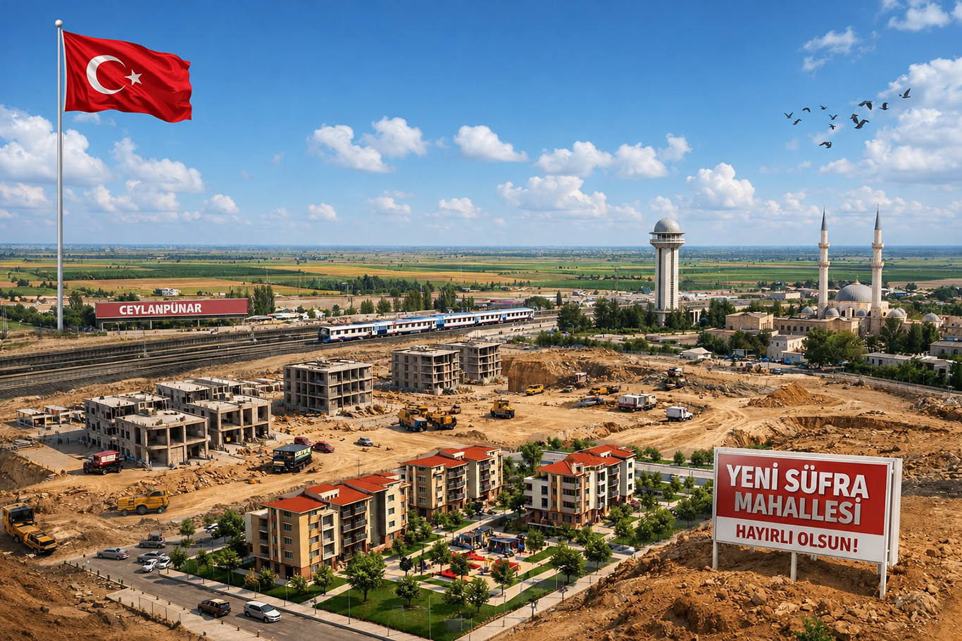 Ceylanpınar'da "Yeni Sufra Mahallesi" resmen kuruldu