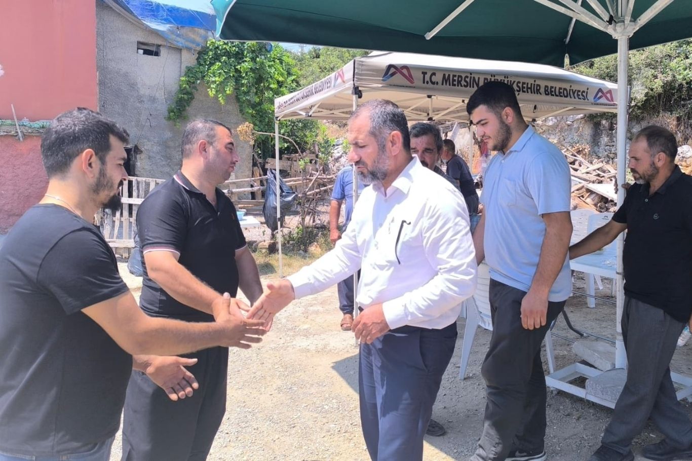 HÜDA PAR Tarsus'tan Muhtar ve Mahallelere ziyaret