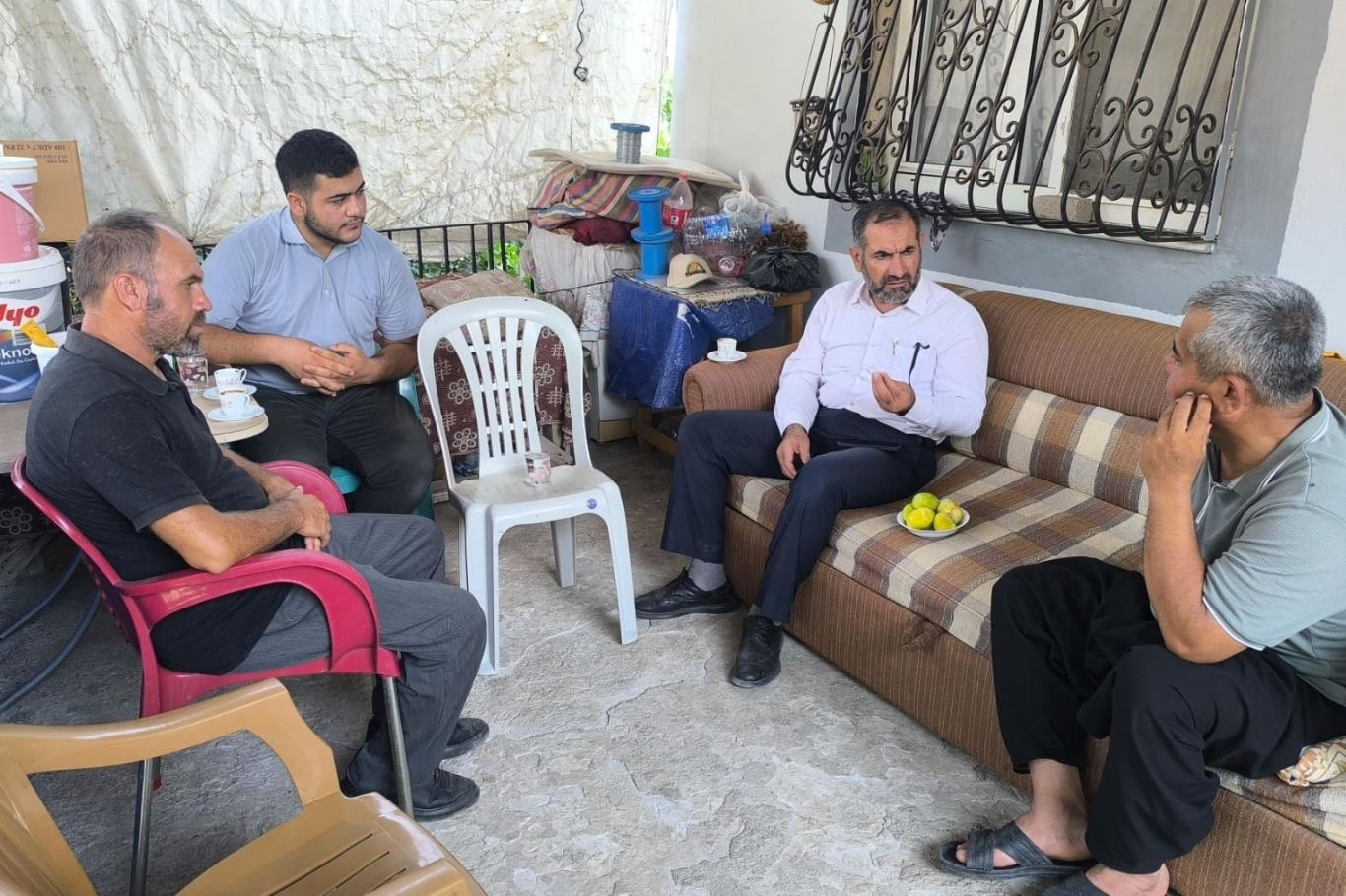 HÜDA PAR Tarsus'tan Muhtar ve Mahallelere ziyaret