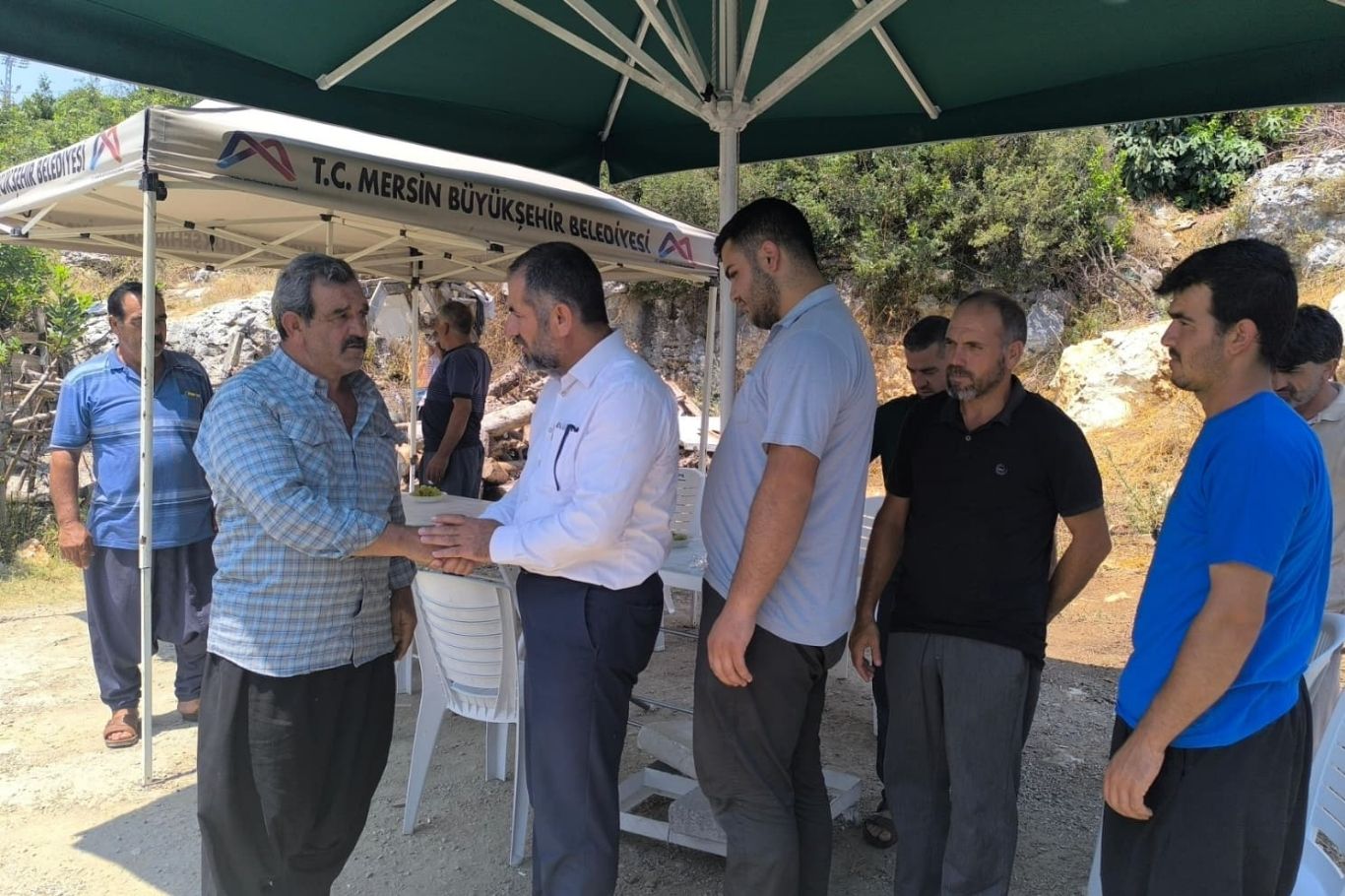 HÜDA PAR Tarsus'tan Muhtar ve Mahallelere ziyaret