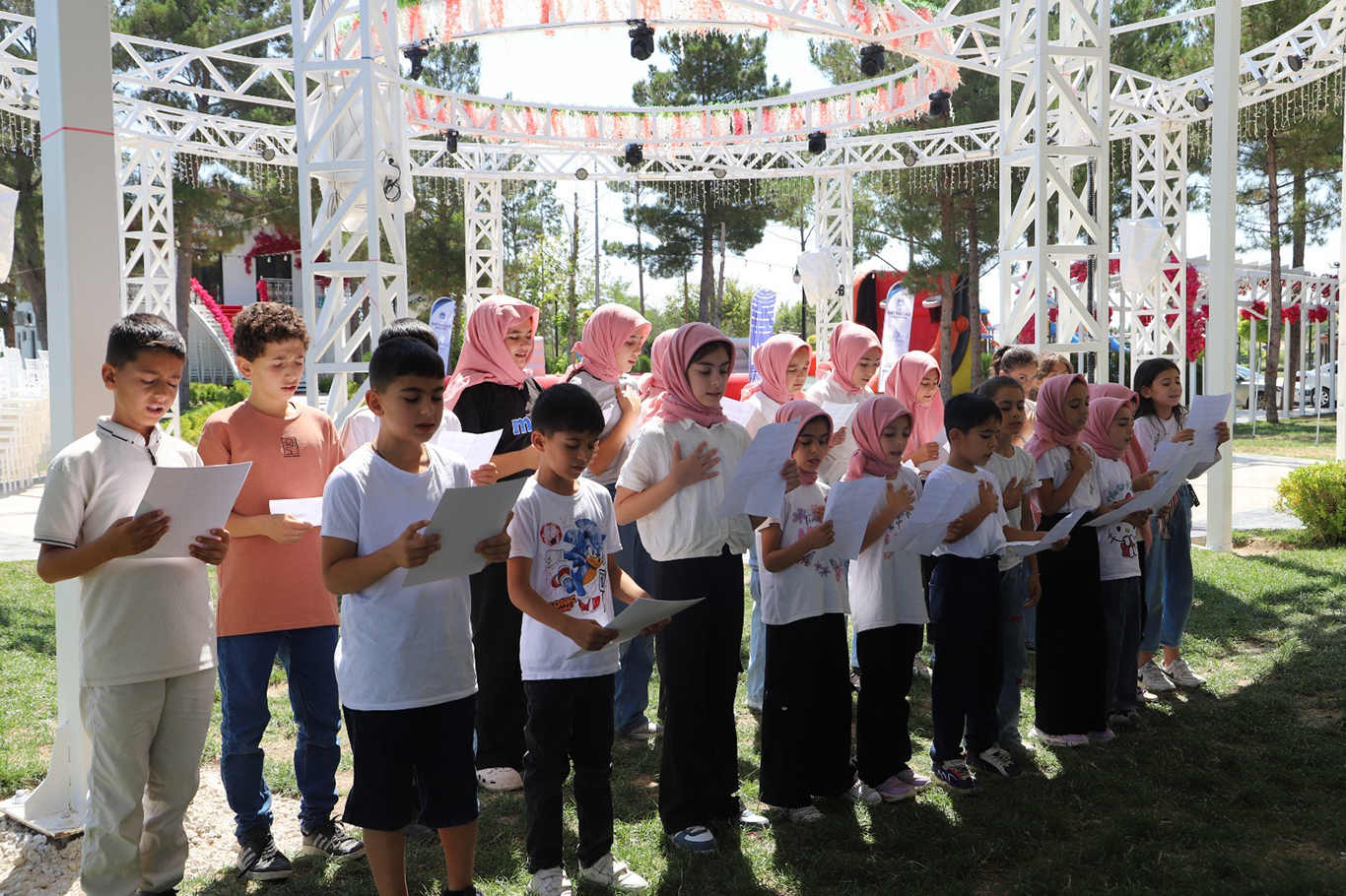 Battalgazi Belediyesi yaz okulları şenlikle tamamlandı