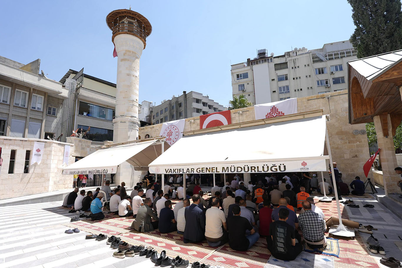Gaziantep'de restore edilen Ömeriye Camii yeniden ibadete açıldı
