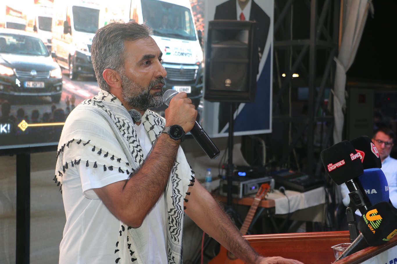 Thousands gather in Şanlıurfa to stand with International Palestine Convoy
