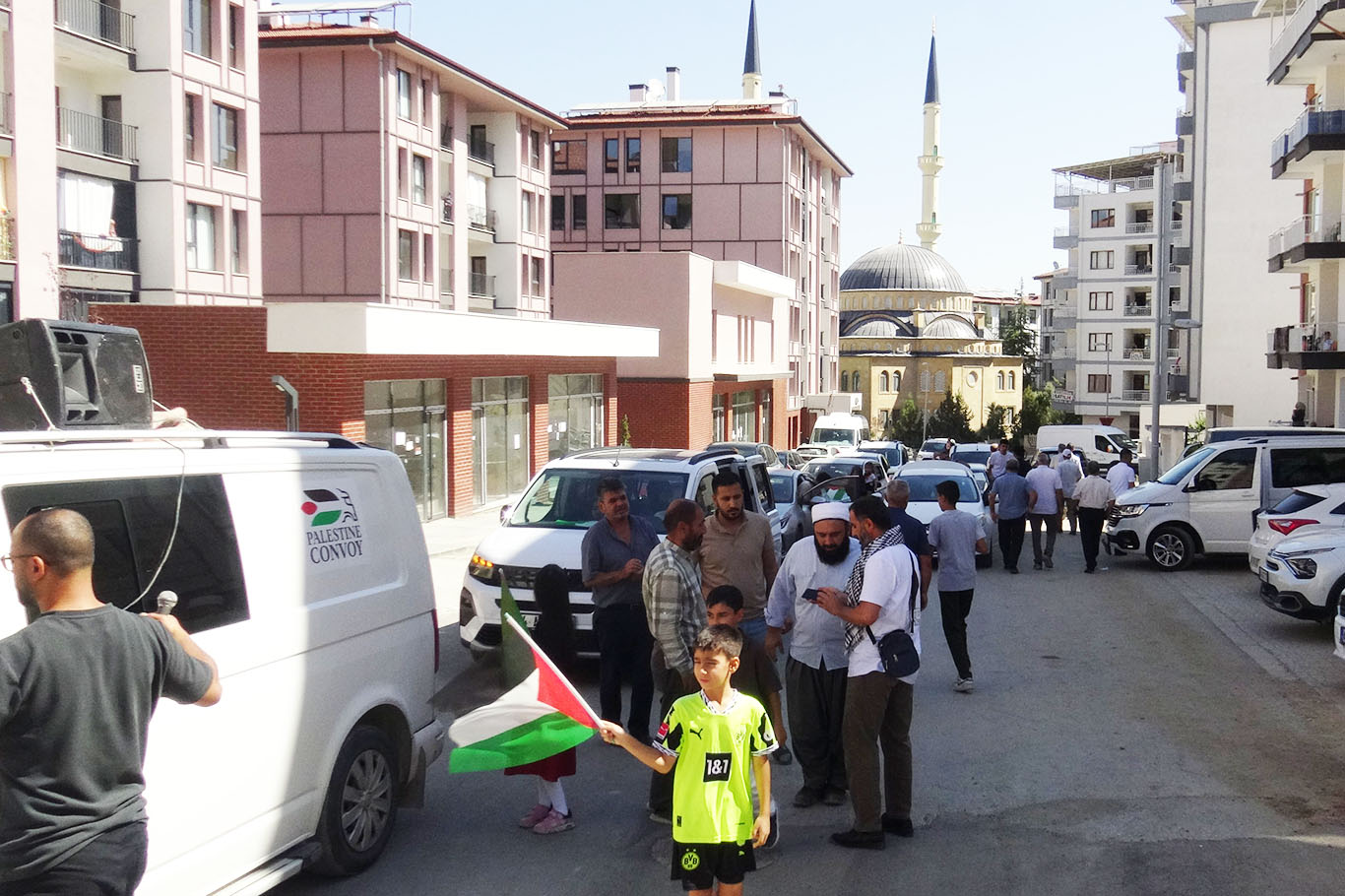 Gazze gündemden düşmesin diye Malatya'dan yola çıktılar