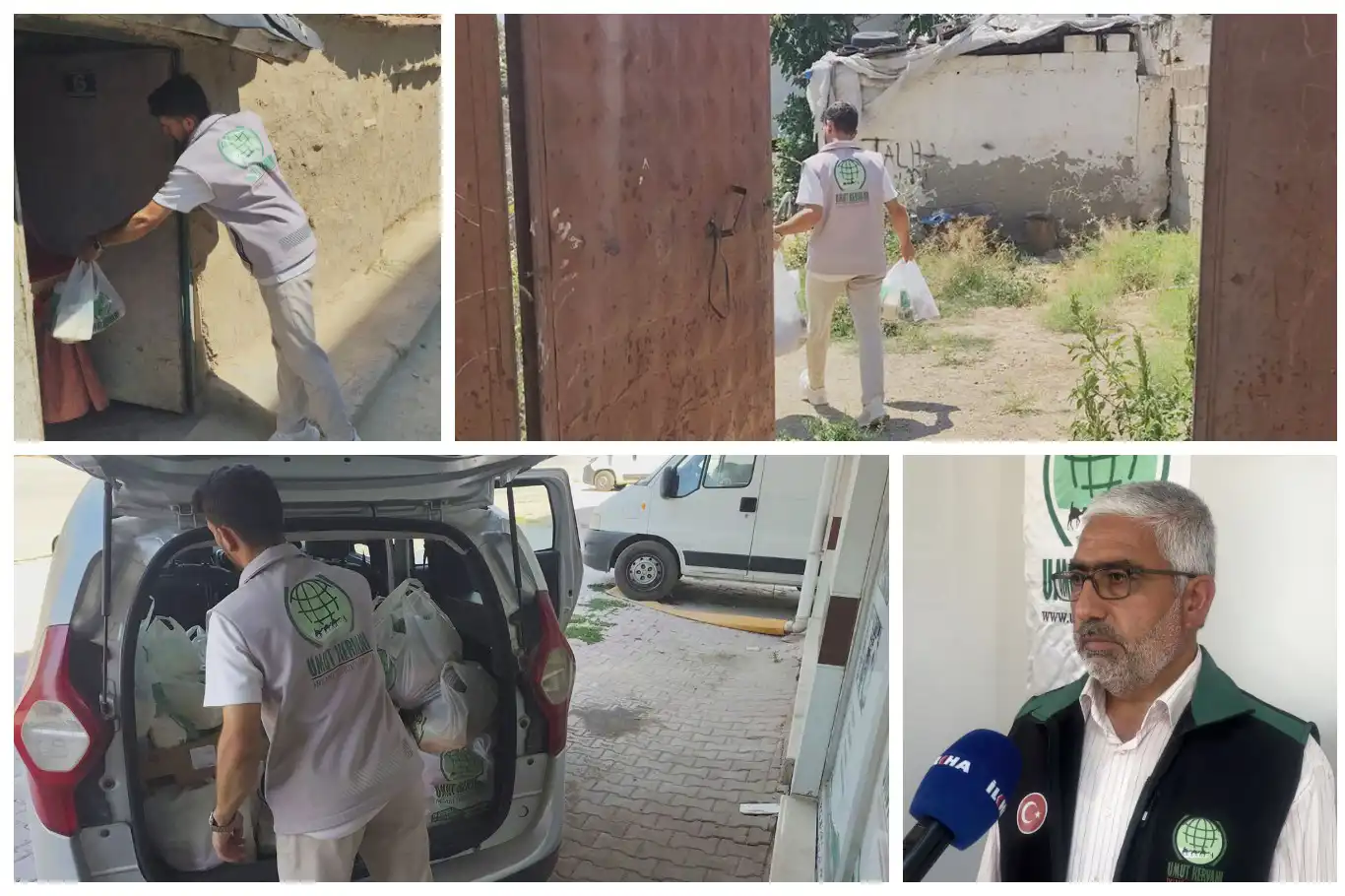  Konya Umut Kervanından yetim ve muhtaç ailelere yardım