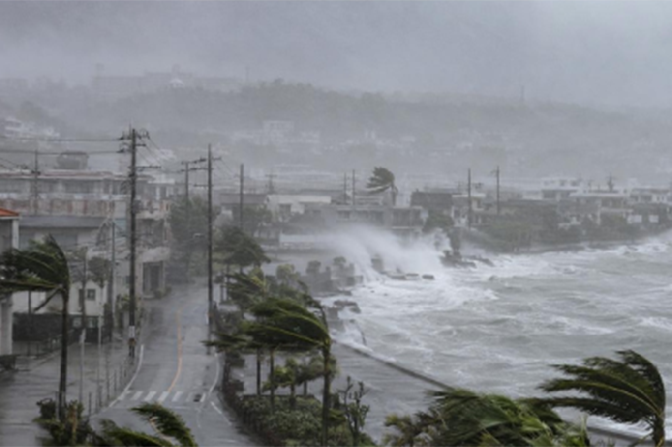 Typhoon Dolphin heads toward China  after leaving thousands without power in Japan