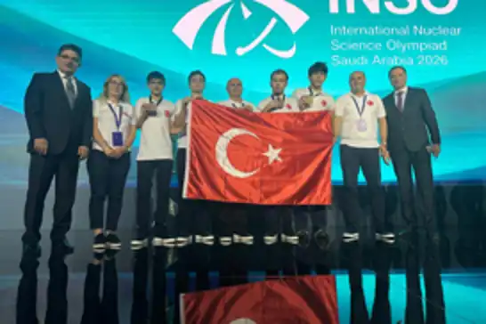 Öğrencilerden nükleer bilim olimpiyatında 4 madalya