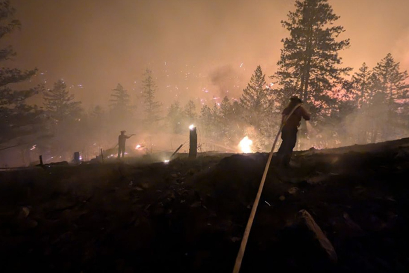 British Columbia declares state of emergency as wildfire forces more than 20,000 to evacuate