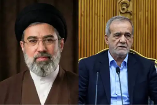 Pezeşkiyan, Mücteba Hameney ile bir araya geldi