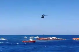 Girne'deki feribot faciasında 3'üncü gün: Kayıpları arama çalışmaları sürüyor